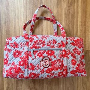 NWOT Vera Bradley Collegiate Large Weekender- Ohio State